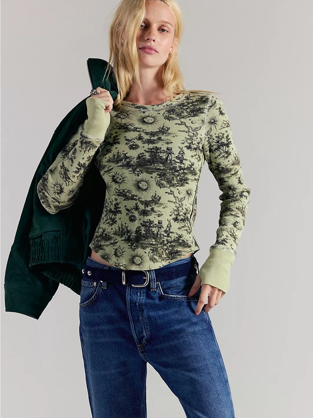 Free People Toileidays Long Sleeve Thermal